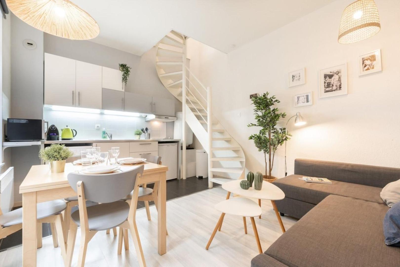 Ferienwohnung Vieux Lille Bright Duplex ! 3Pers Exterior foto